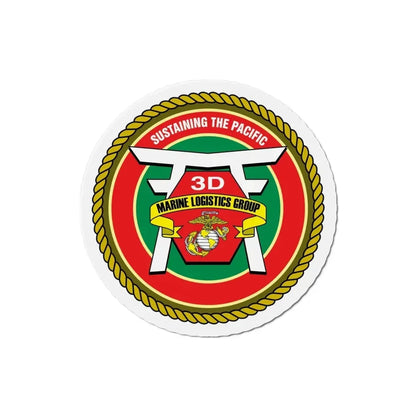 3rd Marines Logistics Group (USMC) Refrigerator Magnet - The Sticker Space