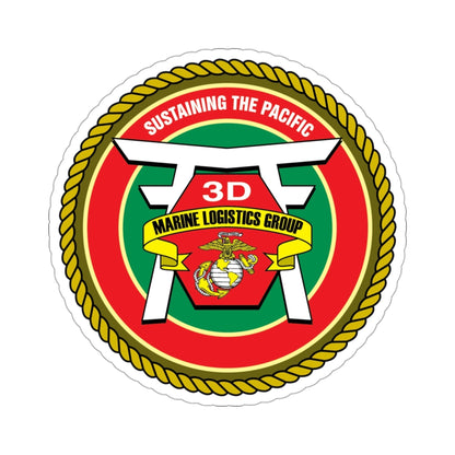 3rd Marines Logistics Group (USMC) STICKER Vinyl Die-Cut Decal-3 Inch-The Sticker Space