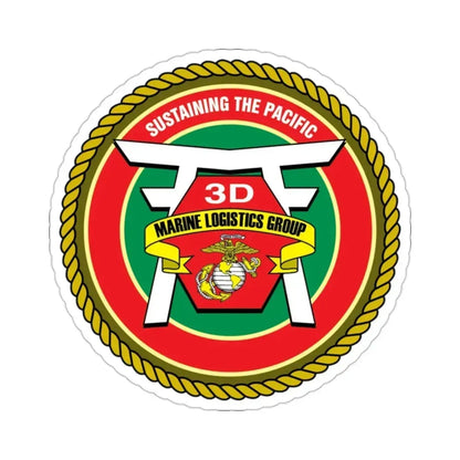 3rd Marines Logistics Group (USMC) STICKER Vinyl Die-Cut Decal - The Sticker Space