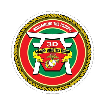 3rd Marines Logistics Group (USMC) STICKER Vinyl Die-Cut Decal - The Sticker Space