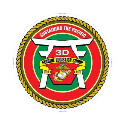 3rd Marines Logistics Group (USMC) STICKER Vinyl Kiss-Cut Decal - The Sticker Space