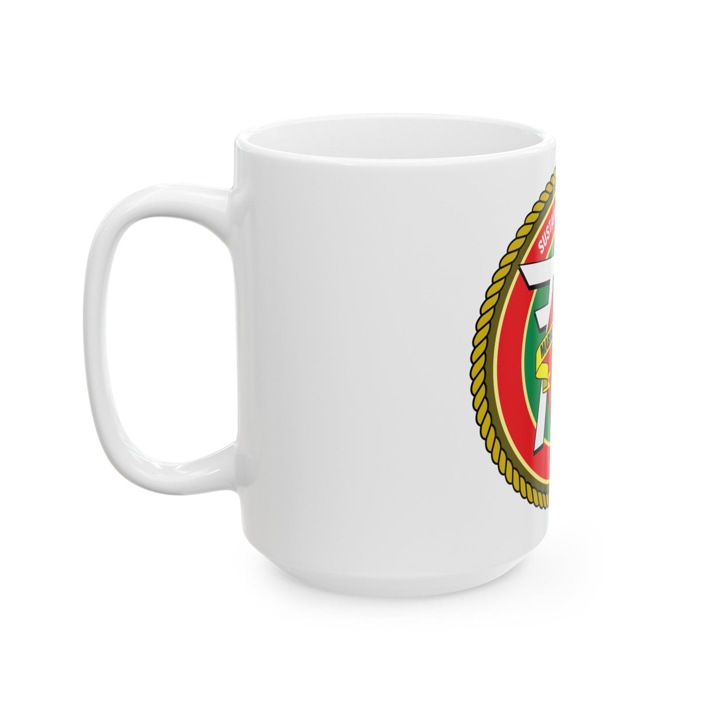 3rd Marines Logistics Group (USMC) White Coffee Mug-The Sticker Space