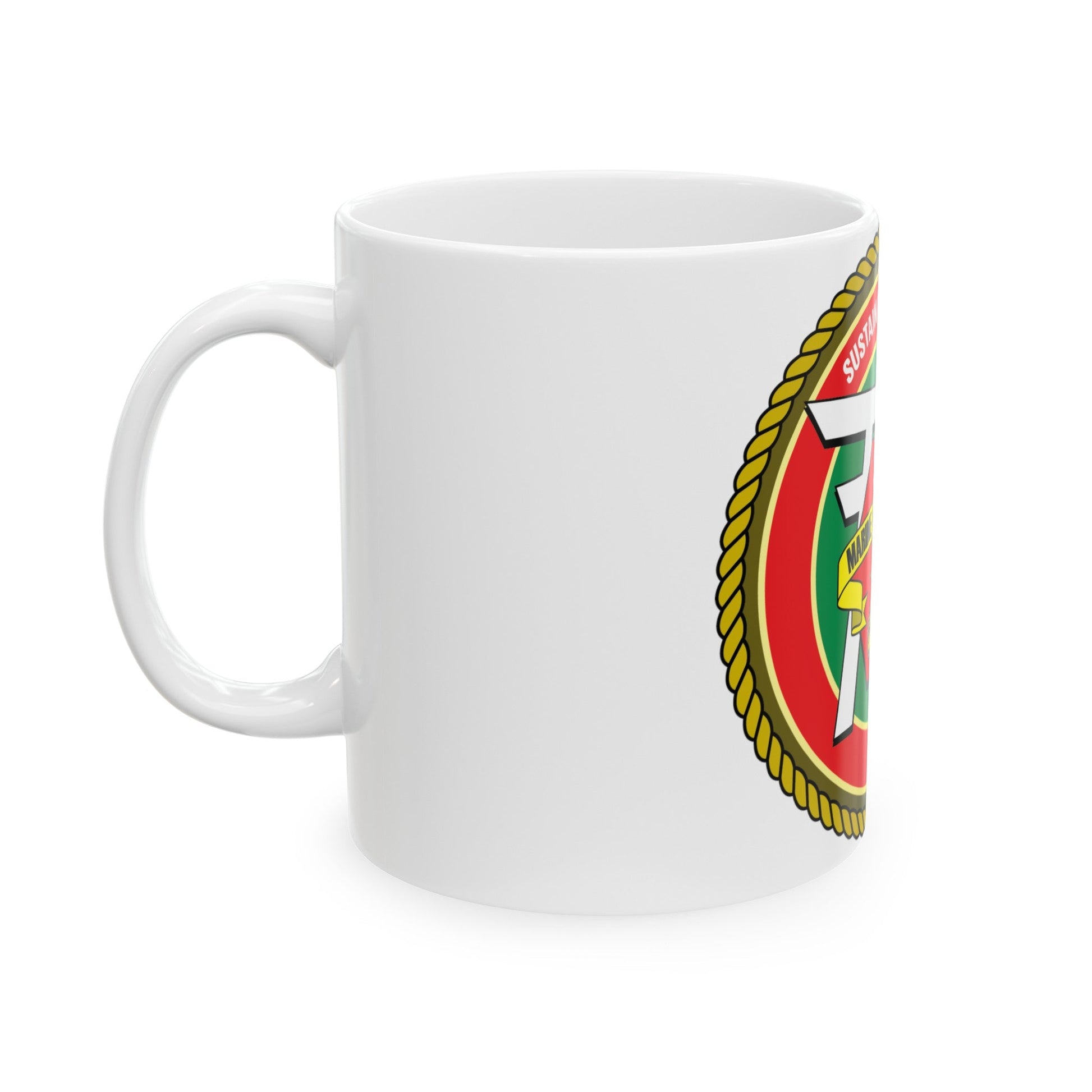 3rd Marines Logistics Group (USMC) White Coffee Mug-The Sticker Space