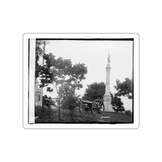3rd Maryland Infantry, U.S.A. & Latrobe's Battery, C.S.A. Monument, Chattanooga, Tennessee (U.S. Civil War) STICKER Vinyl Die-Cut Decal White Die-Cut 2 Inch - The Sticker Space
