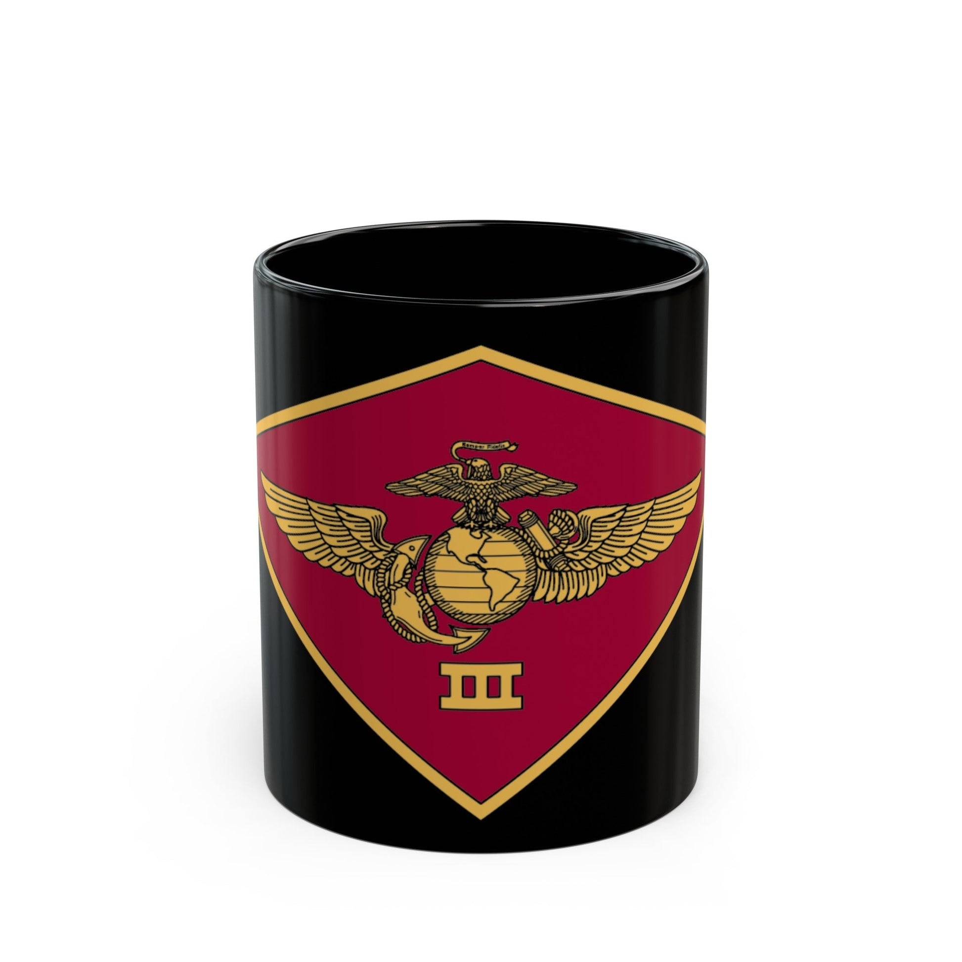 3rd MAW 3D MAW (USMC) Black Coffee Mug-11oz-The Sticker Space