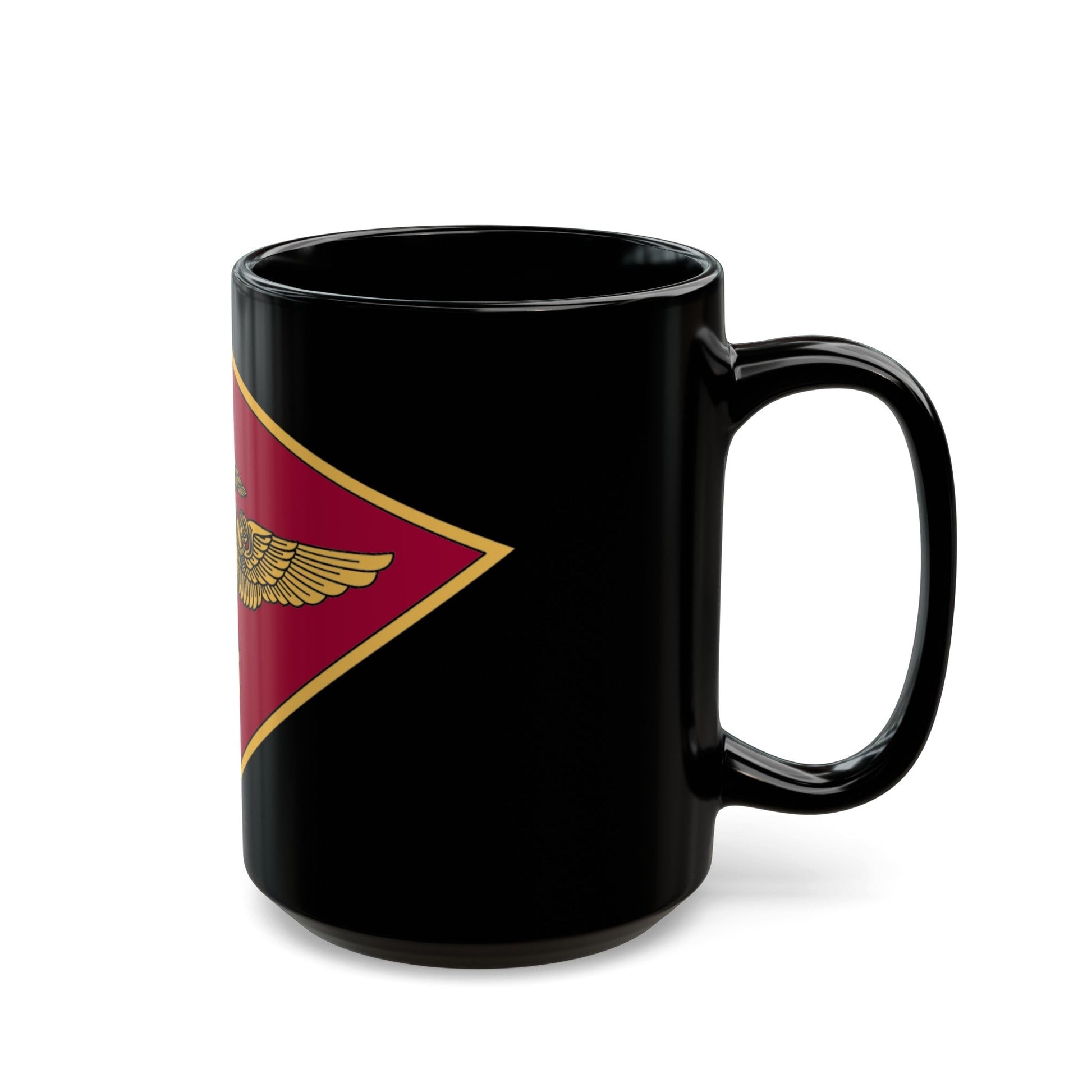 3rd MAW 3D MAW (USMC) Black Coffee Mug-The Sticker Space