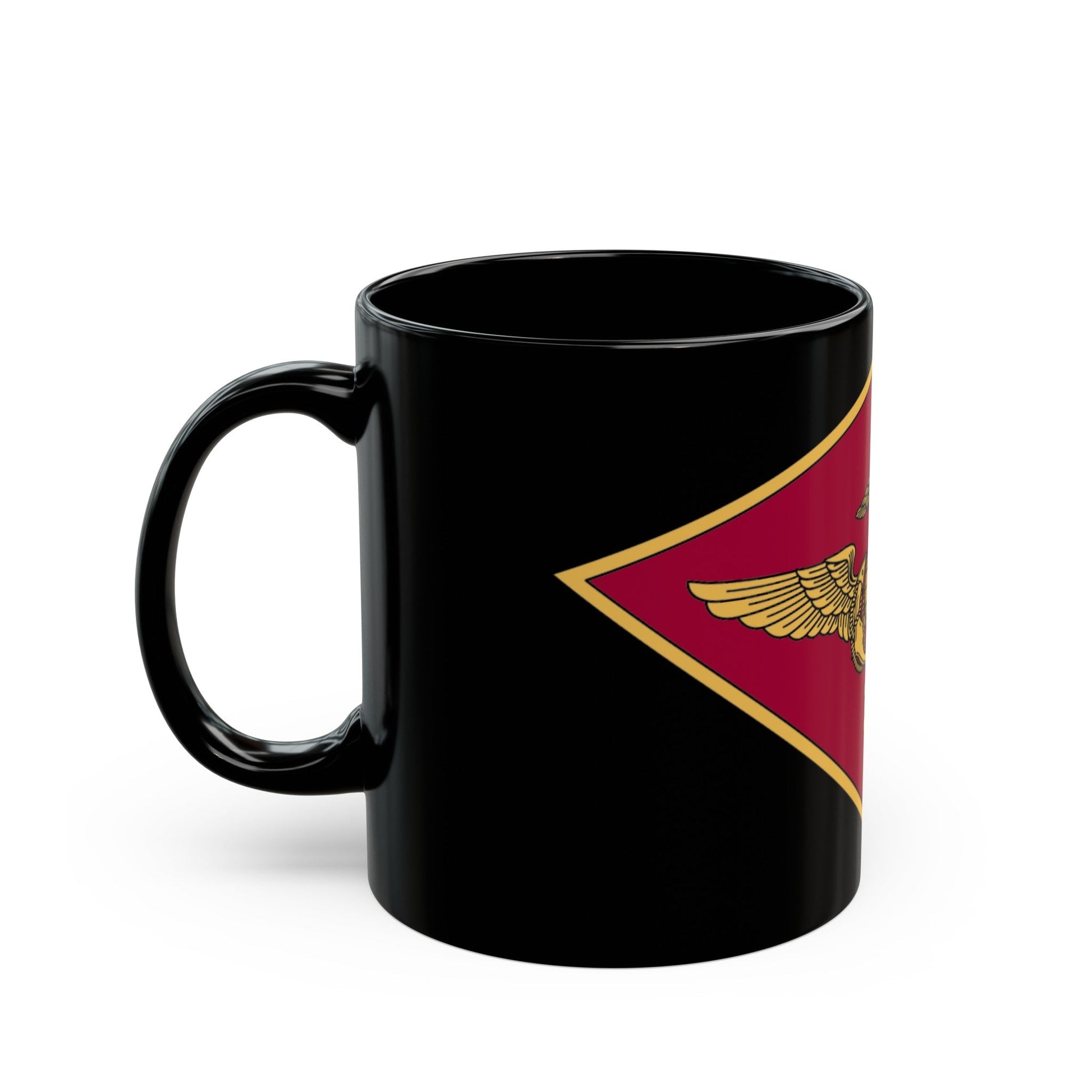 3rd MAW 3D MAW (USMC) Black Coffee Mug-The Sticker Space