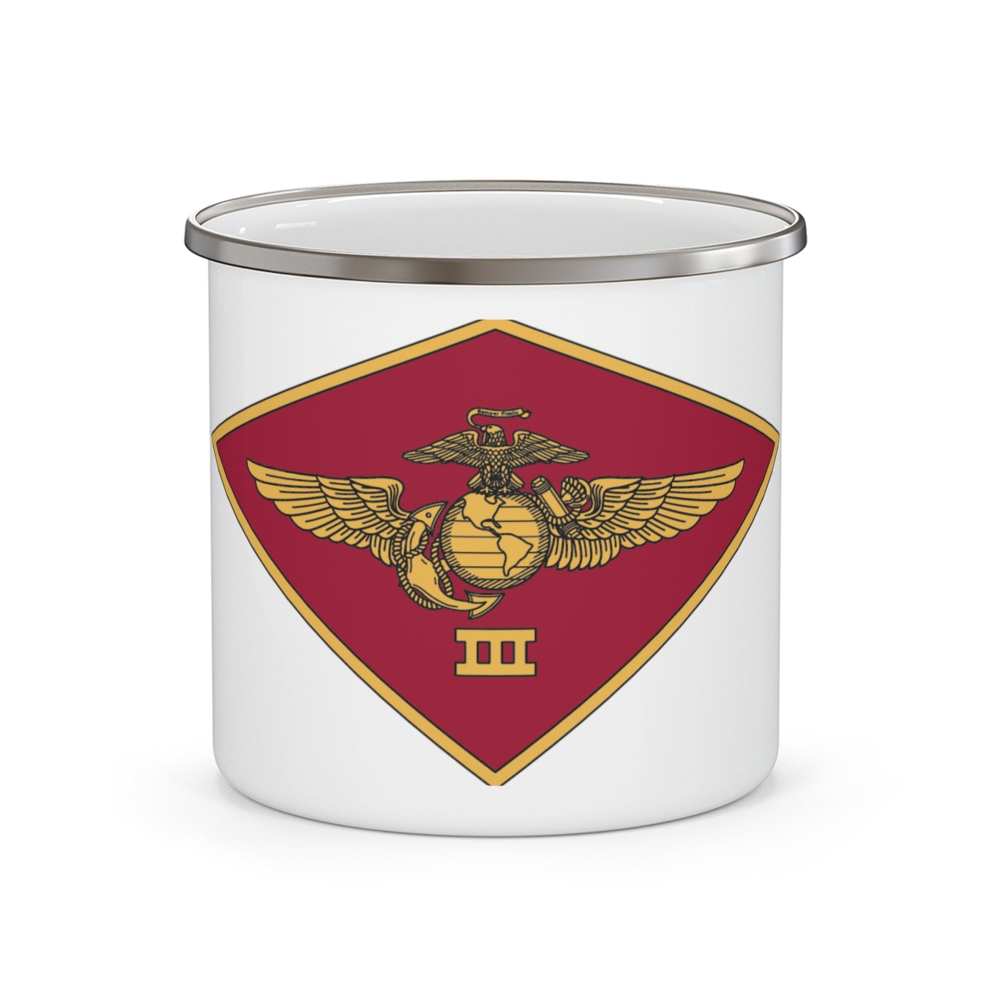 3rd MAW 3D MAW (USMC) Enamel Mug-12oz-The Sticker Space