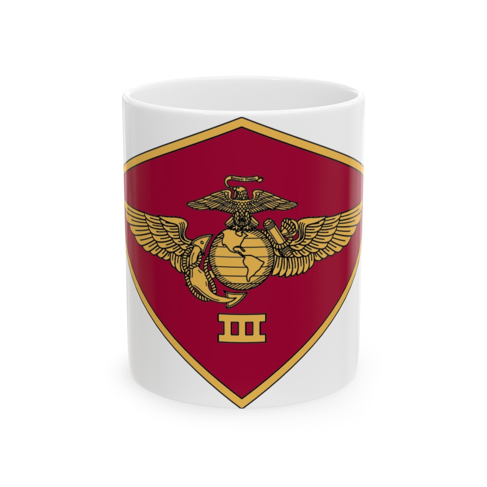 3rd MAW 3D MAW (USMC) White Coffee Mug-11oz-The Sticker Space