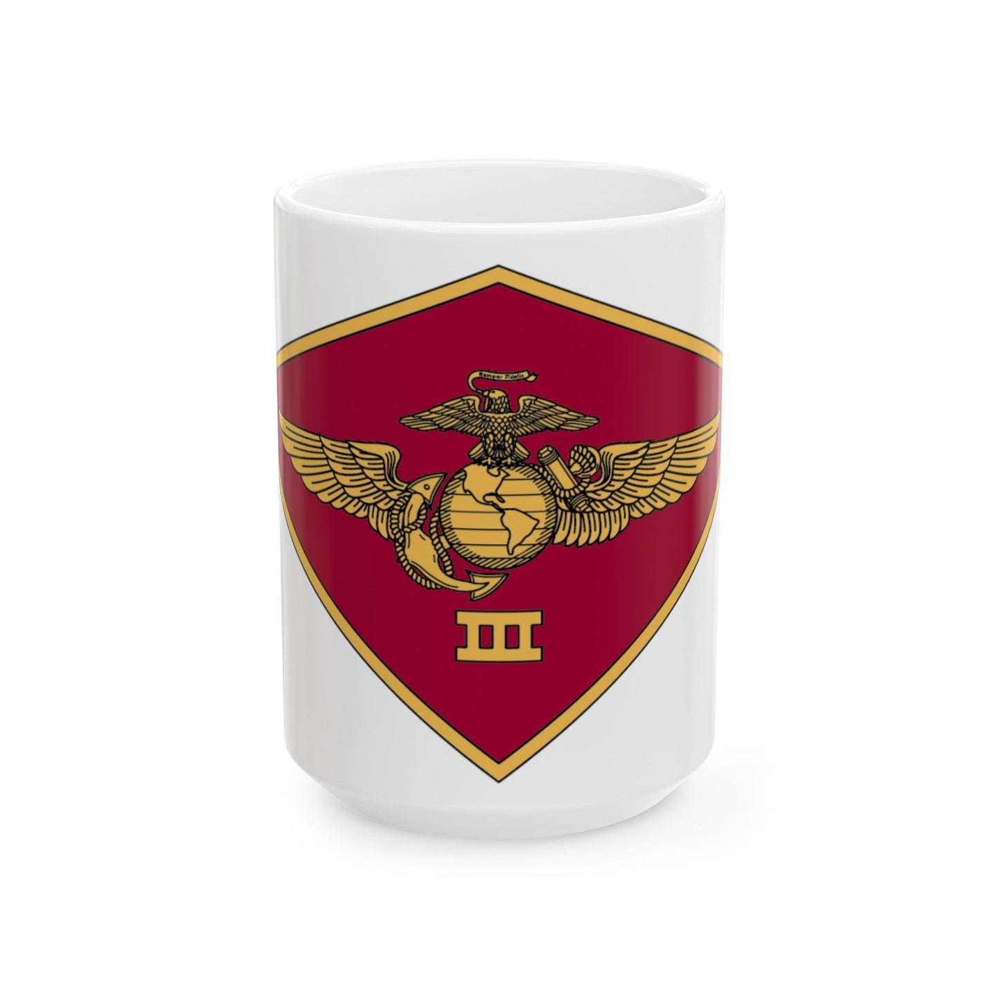 3rd MAW 3D MAW (USMC) White Coffee Mug-15oz-The Sticker Space