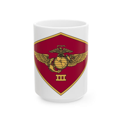 3rd MAW 3D MAW (USMC) White Coffee Mug-15oz-The Sticker Space