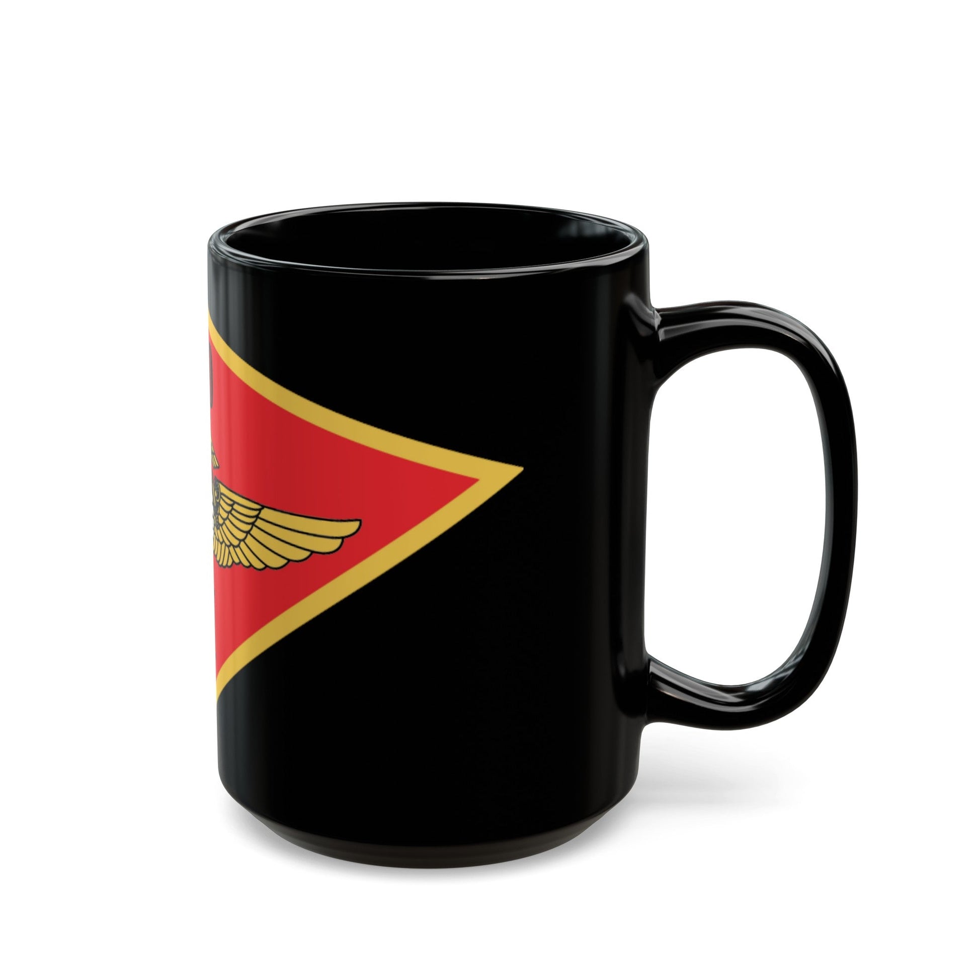 3rd MAW FWD (USMC) Black Coffee Mug-The Sticker Space