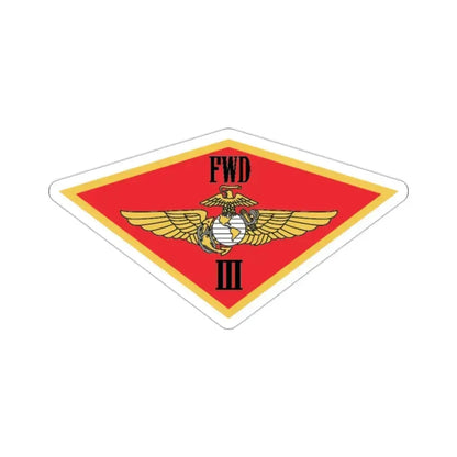 3rd MAW FWD (USMC) STICKER Vinyl Die-Cut Decal 2 Inch - The Sticker Space