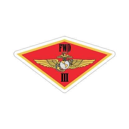 3rd MAW FWD (USMC) STICKER Vinyl Die-Cut Decal-4 Inch-The Sticker Space