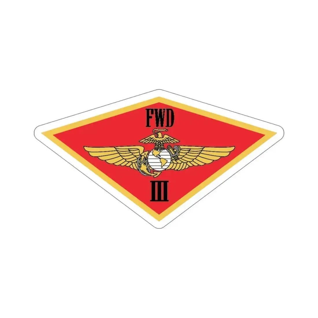 3rd MAW FWD (USMC) STICKER Vinyl Die-Cut Decal 5 Inch - The Sticker Space