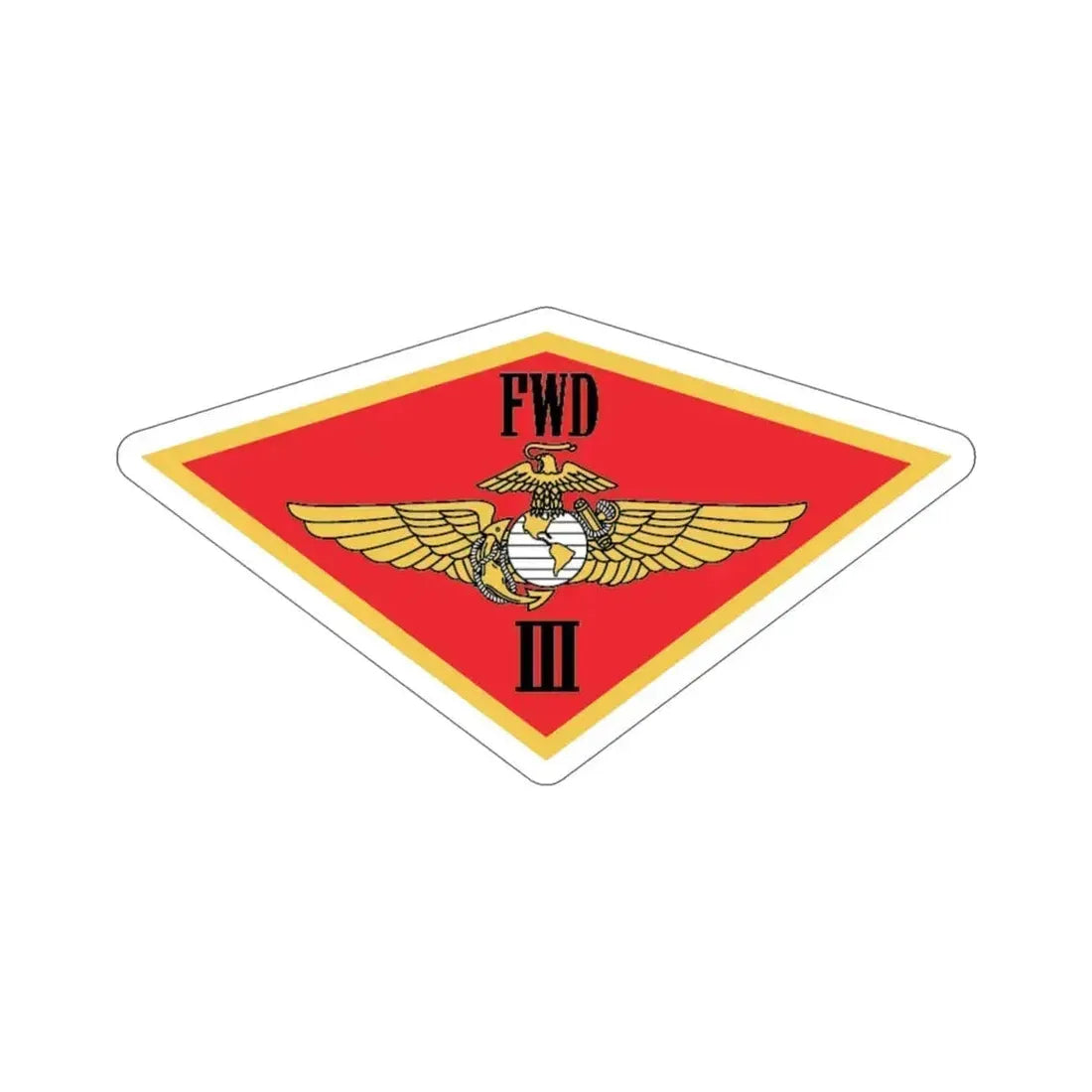 3rd MAW FWD (USMC) STICKER Vinyl Die-Cut Decal - The Sticker Space