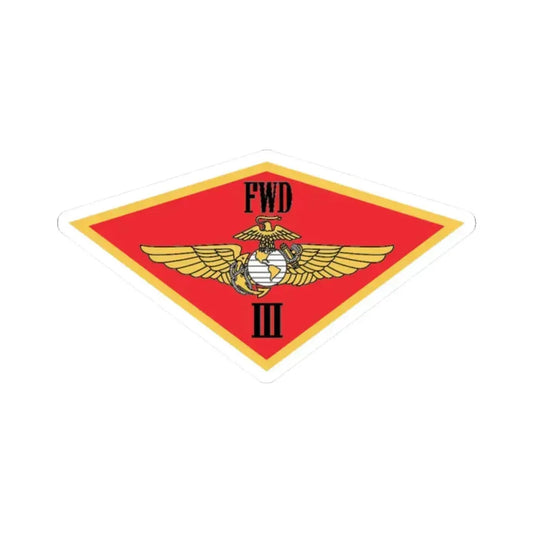 3rd MAW FWD (USMC) STICKER Vinyl Kiss-Cut Decal 2 Inch White - The Sticker Space