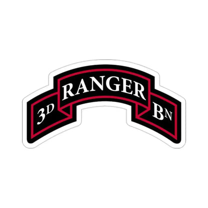 3rd Ranger Battalion (U.S. Army) STICKER Vinyl Die-Cut Decal 2 Inch - The Sticker Space