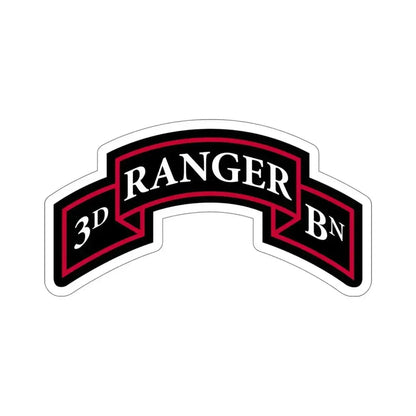 3rd Ranger Battalion (U.S. Army) STICKER Vinyl Die-Cut Decal 5 Inch - The Sticker Space