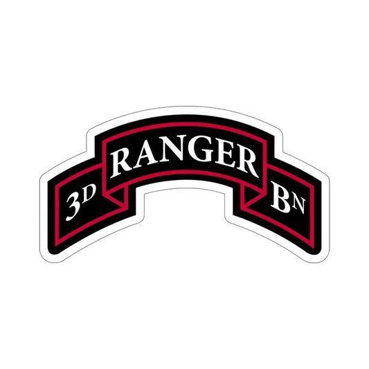 3rd Ranger Battalion (U.S. Army) STICKER Vinyl Die-Cut Decal 6 Inch - The Sticker Space