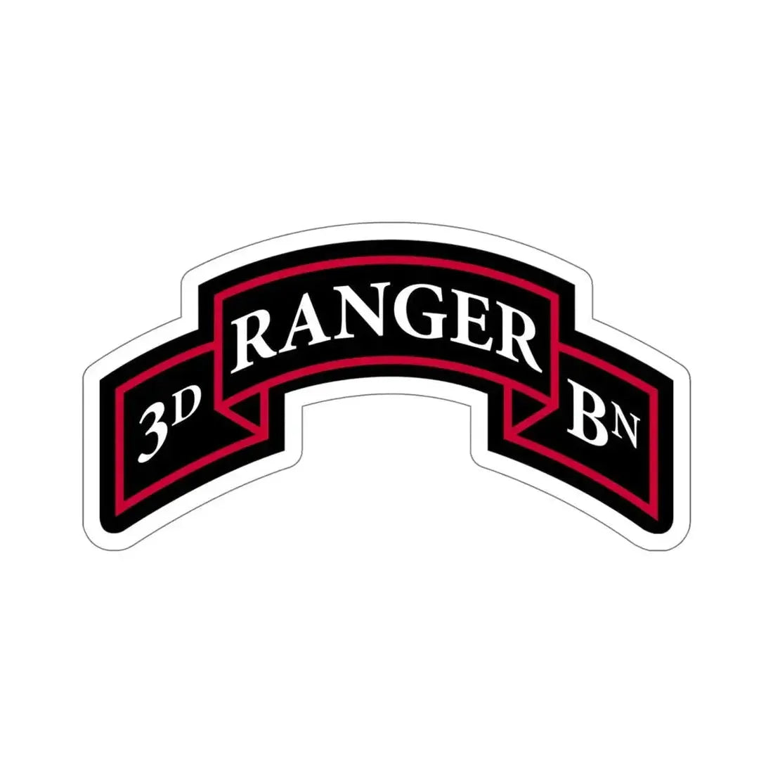 3rd Ranger Battalion (U.S. Army) STICKER Vinyl Die-Cut Decal - The Sticker Space