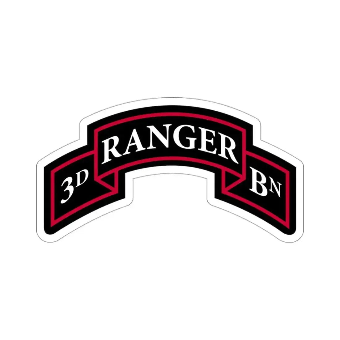 3rd Ranger Battalion (U.S. Army) STICKER Vinyl Die-Cut Decal - The Sticker Space