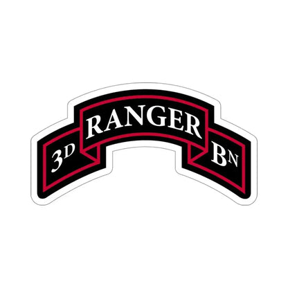 3rd Ranger Battalion (U.S. Army) STICKER Vinyl Die-Cut Decal - The Sticker Space