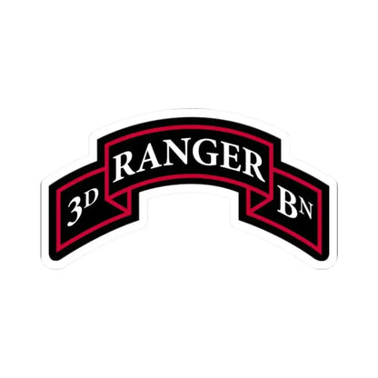 3rd Ranger Battalion (U.S. Army) STICKER Vinyl Kiss-Cut Decal - The Sticker Space