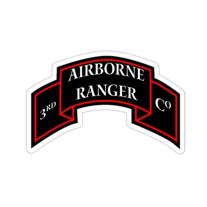 3rd Ranger Infantry Company (U.S. Army) STICKER Vinyl Die-Cut Decal 2 Inch - The Sticker Space