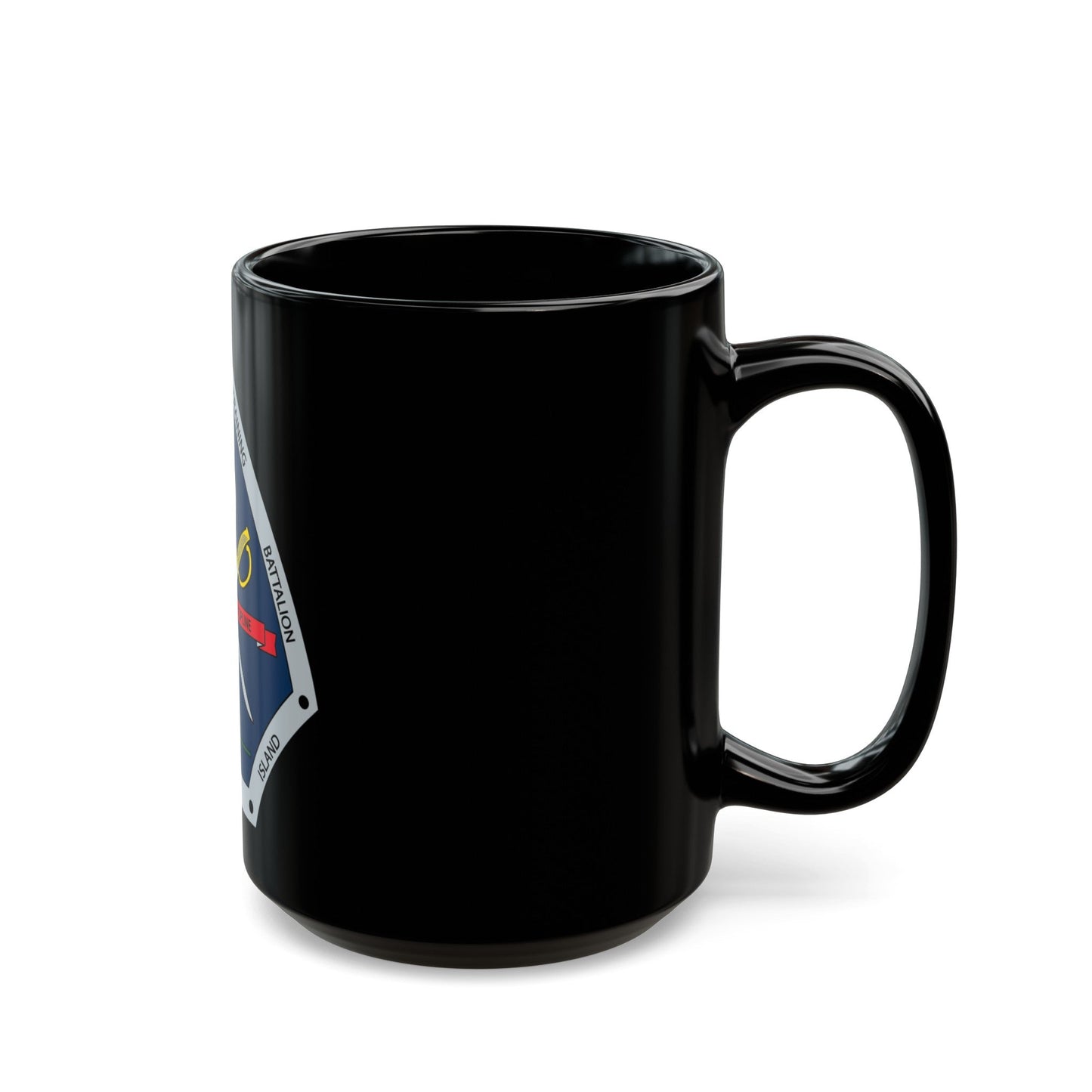 3rd Recruit Training Battalion (USMC) Black Coffee Mug-The Sticker Space