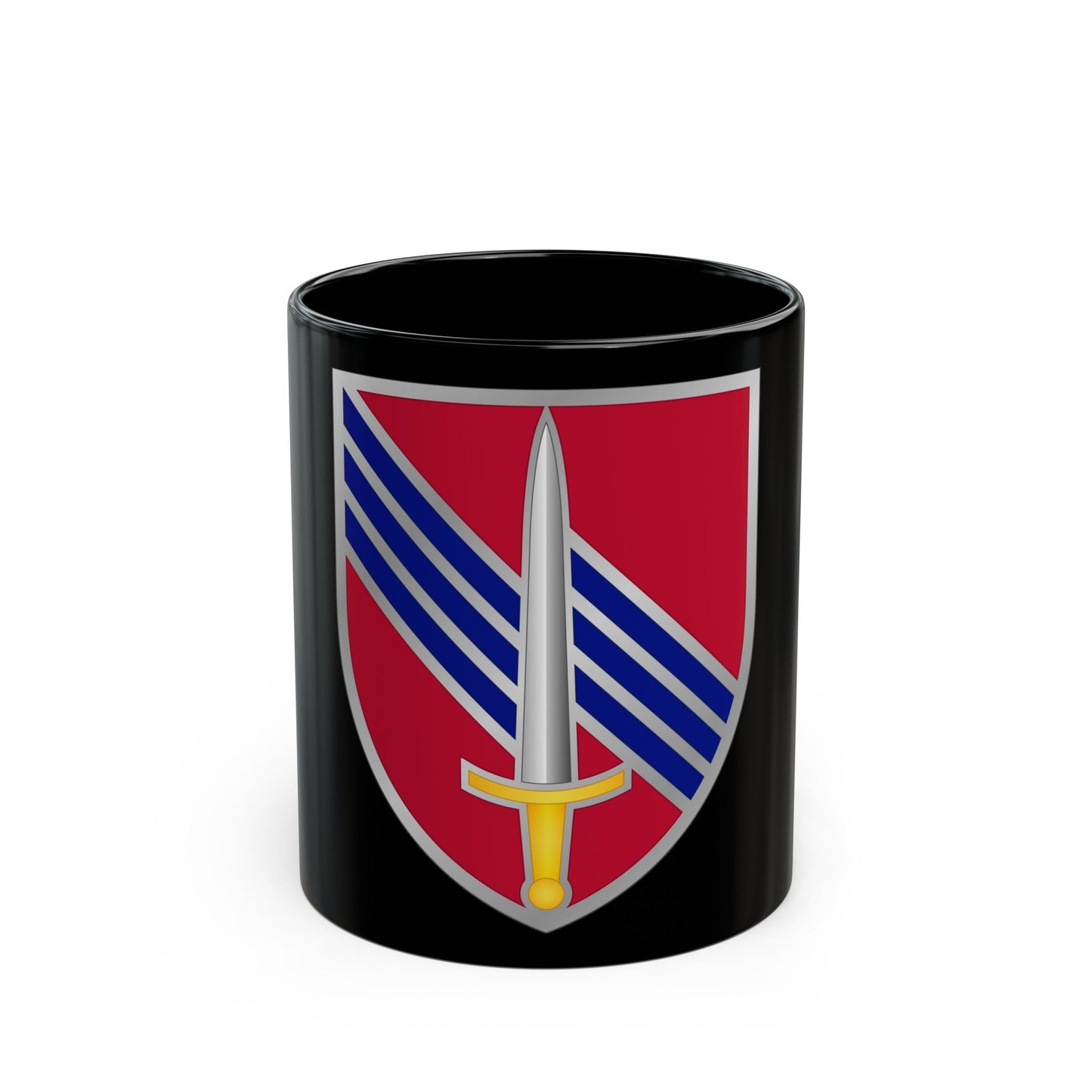 3rd Security Force Assistance Brigade (U.S. Army) Black Coffee Mug-11oz-The Sticker Space