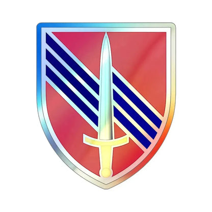 3rd Security Force Assistance Brigade (U.S. Army) Holographic STICKER Die-Cut Vinyl Decal - The Sticker Space