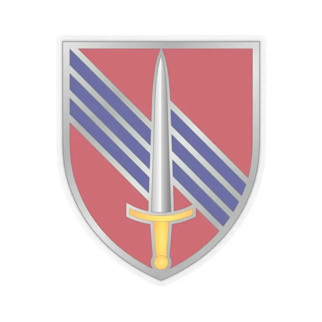 3rd Security Force Assistance Brigade (U.S. Army) STICKER Vinyl Kiss-Cut Decal 3 Inch Transparent - The Sticker Space