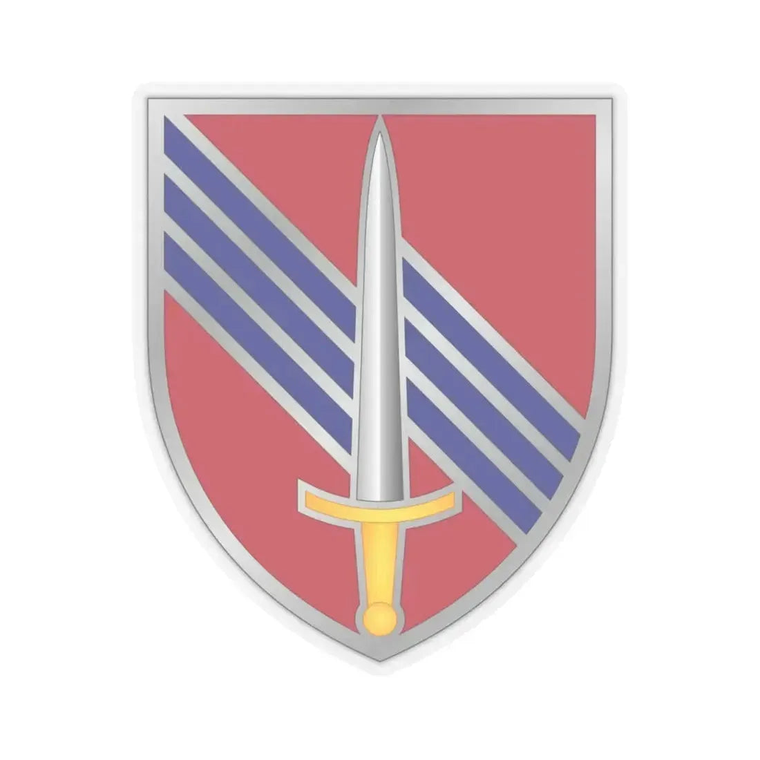 3rd Security Force Assistance Brigade (U.S. Army) STICKER Vinyl Kiss-Cut Decal 4 Inch Transparent - The Sticker Space