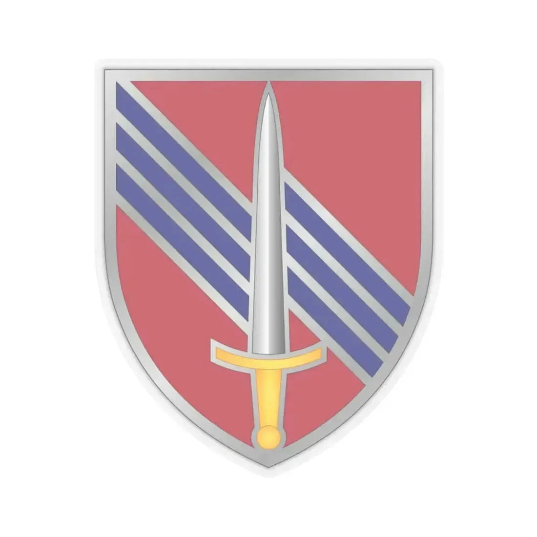 3rd Security Force Assistance Brigade (U.S. Army) STICKER Vinyl Kiss-Cut Decal 6 Inch Transparent - The Sticker Space