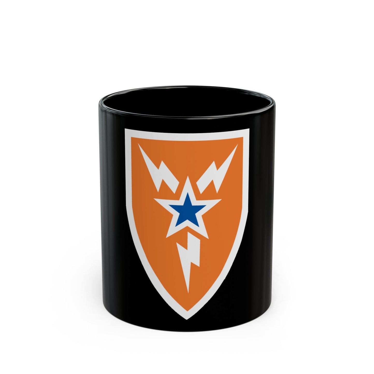 3rd Signal Brigade (U.S. Army) Black Coffee Mug-11oz-The Sticker Space