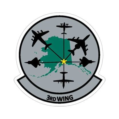 3rd Wing v2 (U.S. Air Force) STICKER Vinyl Die-Cut Decal 2 Inch - The Sticker Space