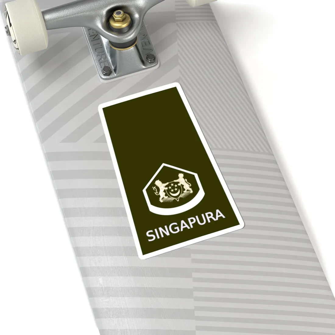 3WO (Singapore) (Military Rank) STICKER Vinyl Kiss-Cut Decal - The Sticker Space