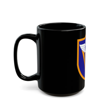 4 Air Force (U.S. Army) Black Coffee Mug-The Sticker Space