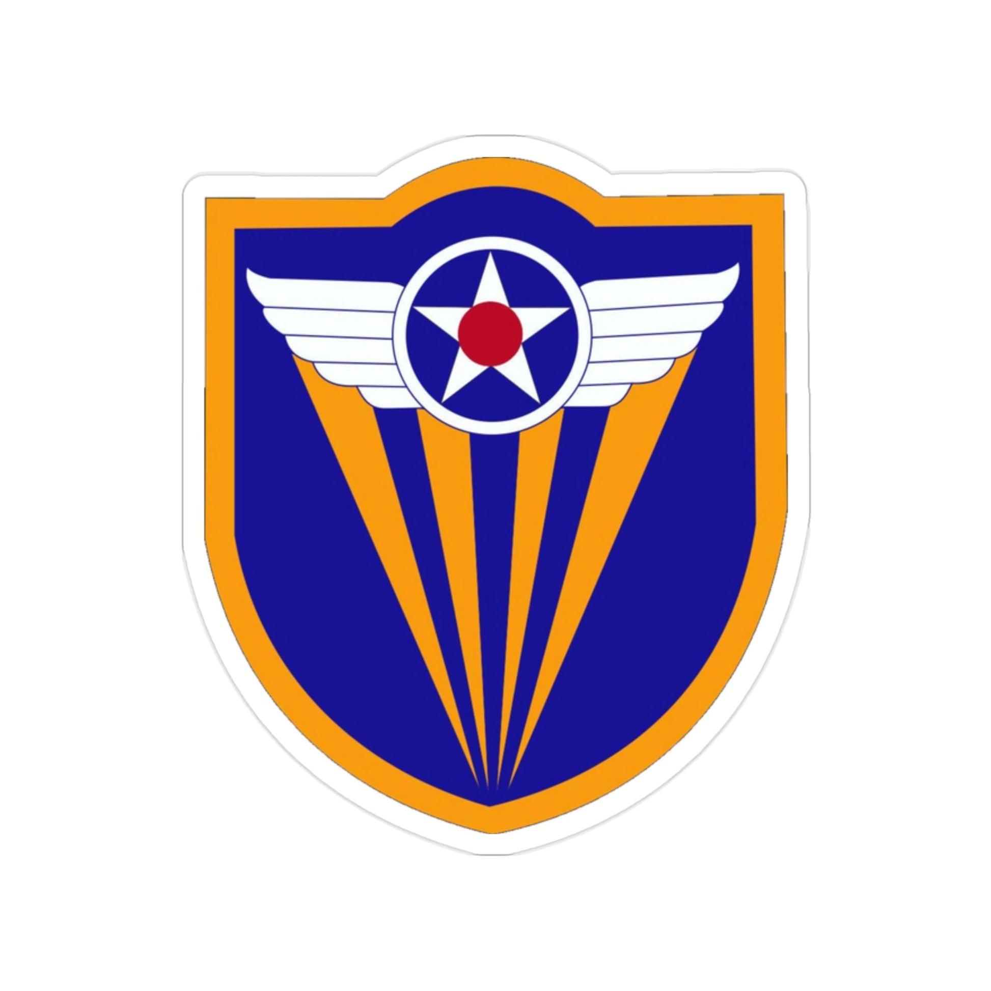 4 Air Force (U.S. Army) Transparent STICKER Die-Cut Vinyl Decal-2 Inch-The Sticker Space