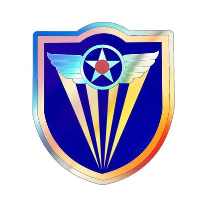 4 Air Force (U.S. Army) Holographic STICKER Die-Cut Vinyl Decal 5 Inch Holographic - The Sticker Space