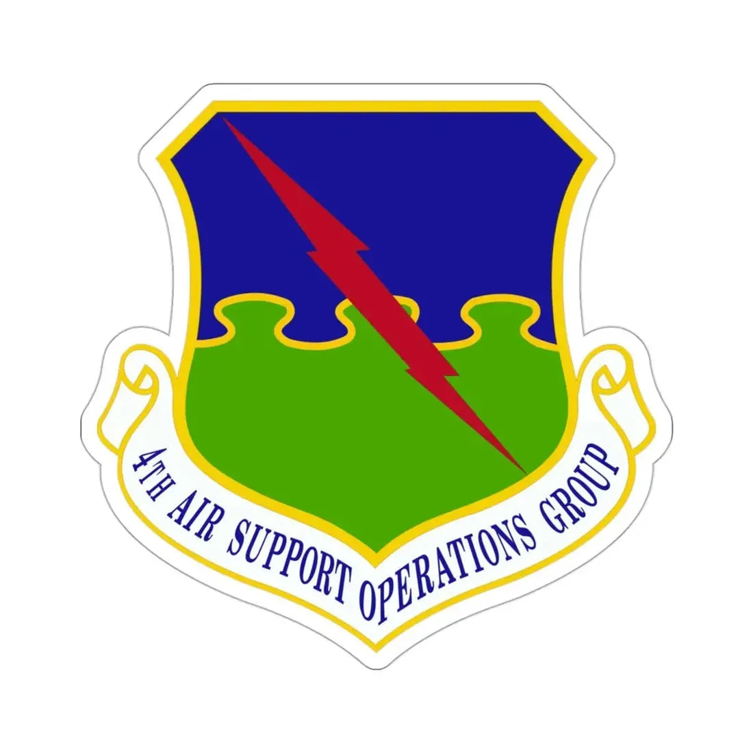 4 Air Support Operations Group USAFE (U.S. Air Force) STICKER Vinyl Die-Cut Decal - The Sticker Space