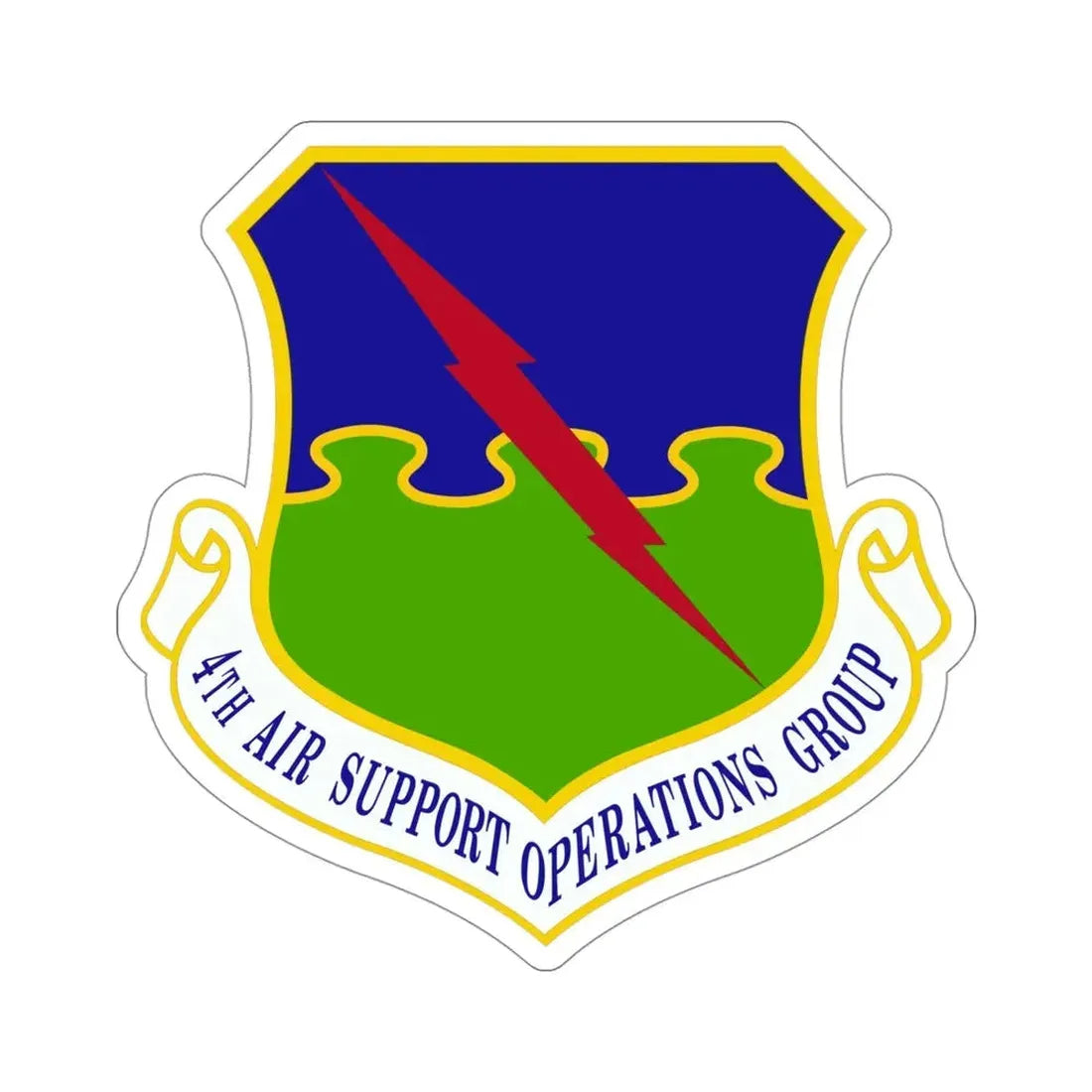 4 Air Support Operations Group USAFE (U.S. Air Force) STICKER Vinyl Die-Cut Decal - The Sticker Space