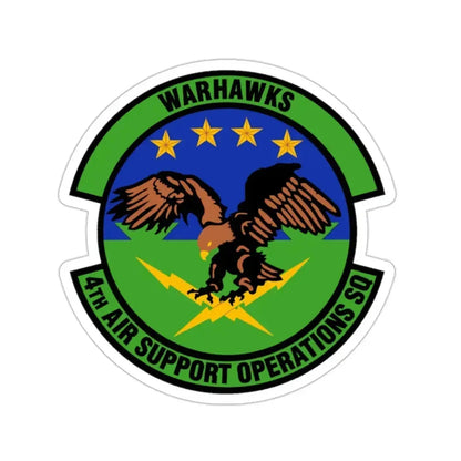 4 Air Support Operations Sq USAFE (U.S. Air Force) STICKER Vinyl Die-Cut Decal 2 Inch - The Sticker Space
