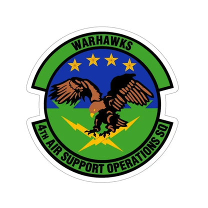 4 Air Support Operations Sq USAFE (U.S. Air Force) STICKER Vinyl Die-Cut Decal 3 Inch - The Sticker Space