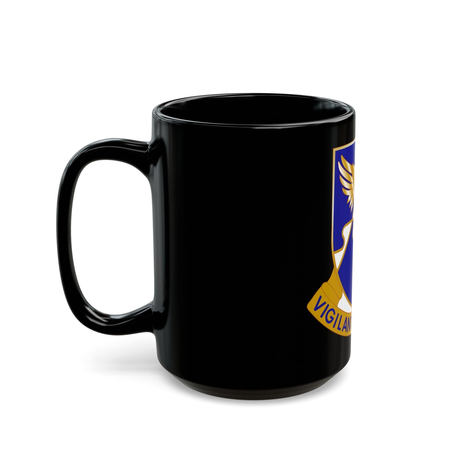 4 Aviation Regiment (U.S. Army) Black Coffee Mug-The Sticker Space