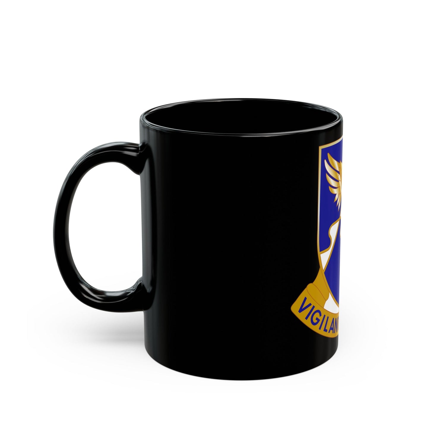 4 Aviation Regiment (U.S. Army) Black Coffee Mug-The Sticker Space