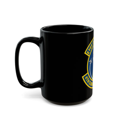 4 Combat Camera Squadron (U.S. Air Force) Black Coffee Mug-The Sticker Space