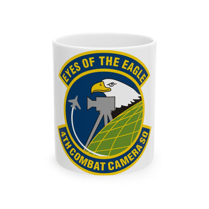 4 Combat Camera Squadron (U.S. Air Force) White Coffee Mug-11oz-The Sticker Space