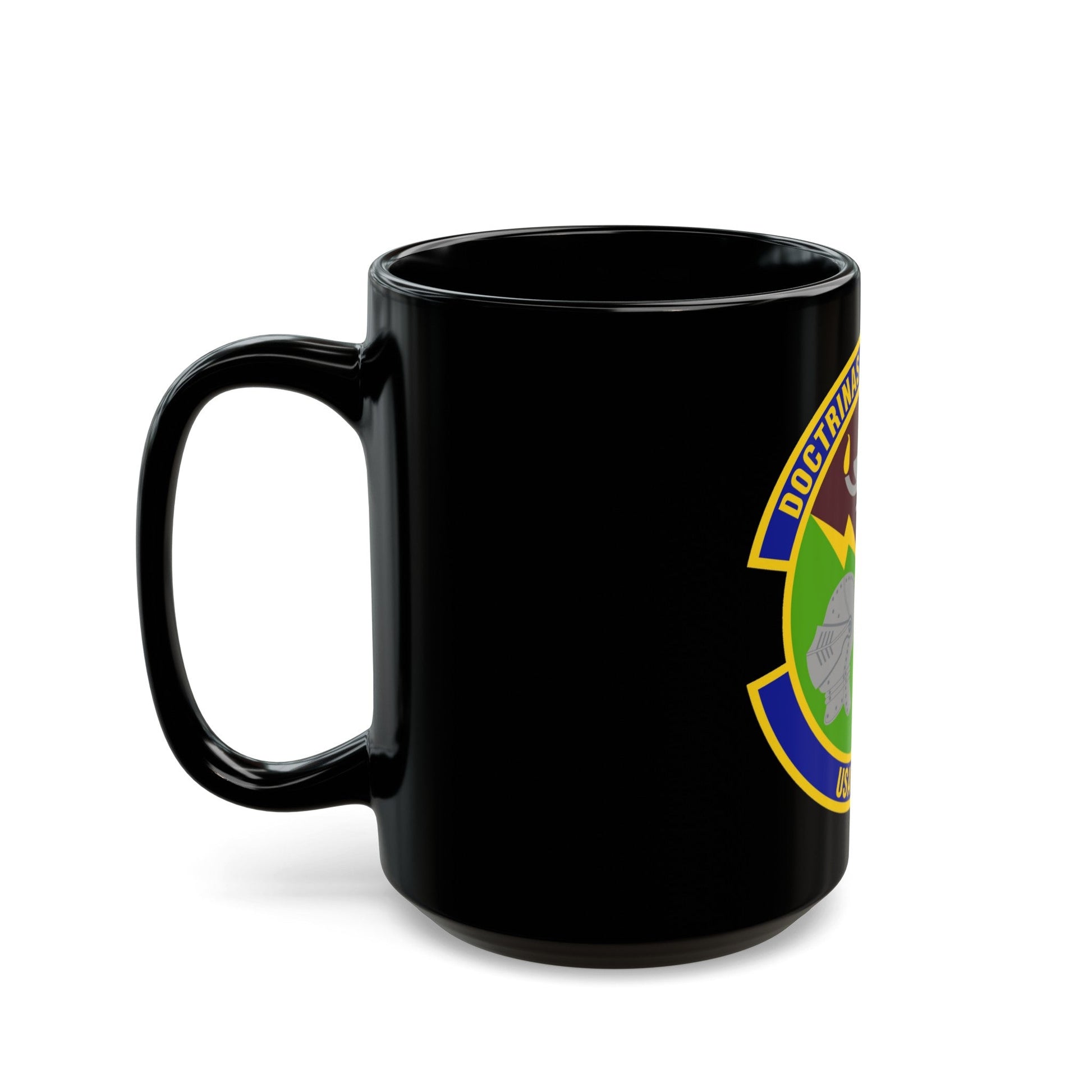 4 Combat Training Squadron USAFE (U.S. Air Force) Black Coffee Mug-The Sticker Space